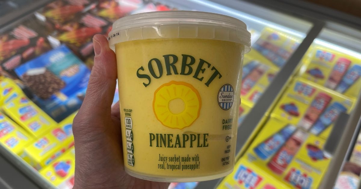 pineapple sorbet