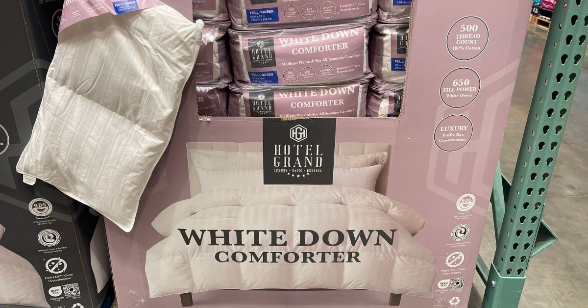 white down comforter
