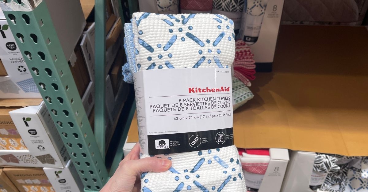 8 pack kitchen towels