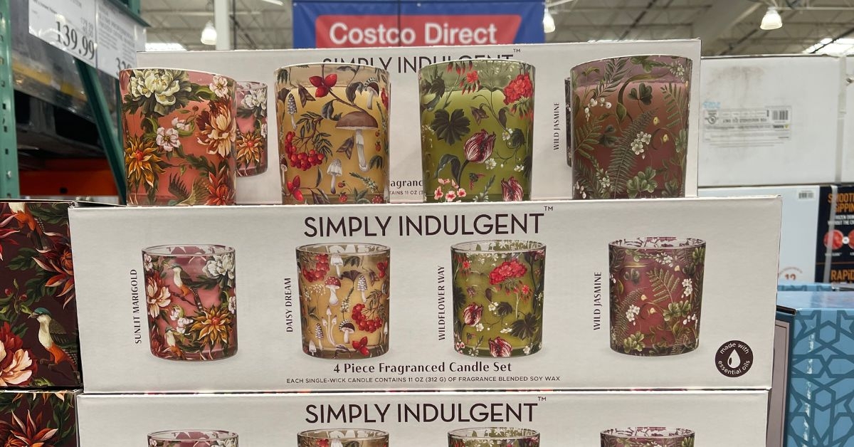 fragmented candle set