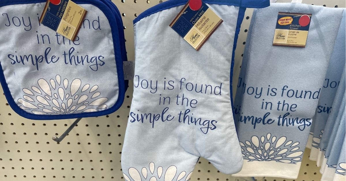 home collection oven mitt