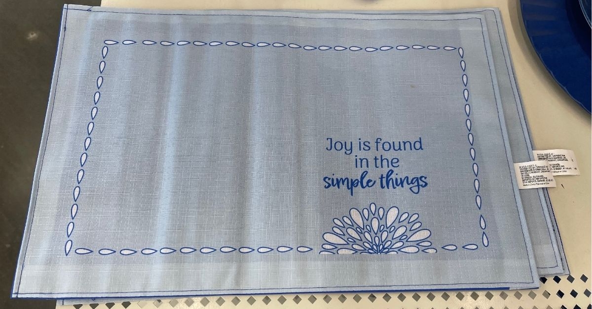 home collection placemat