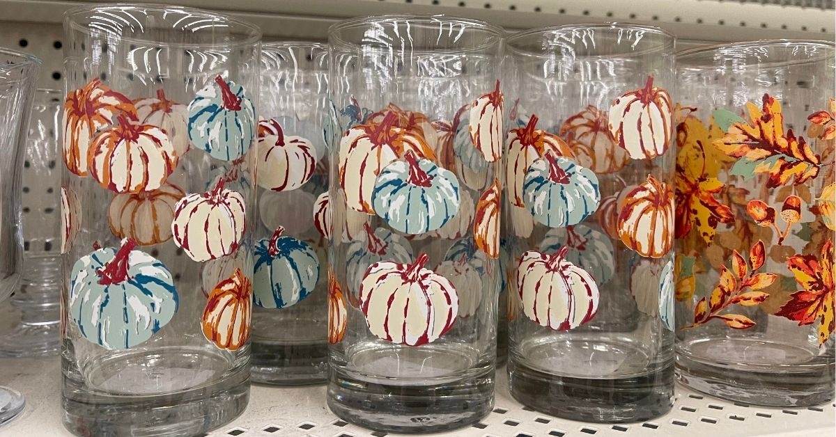 royal norfolk pumpkin glass