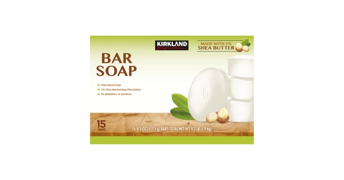 bar soap with shea butter