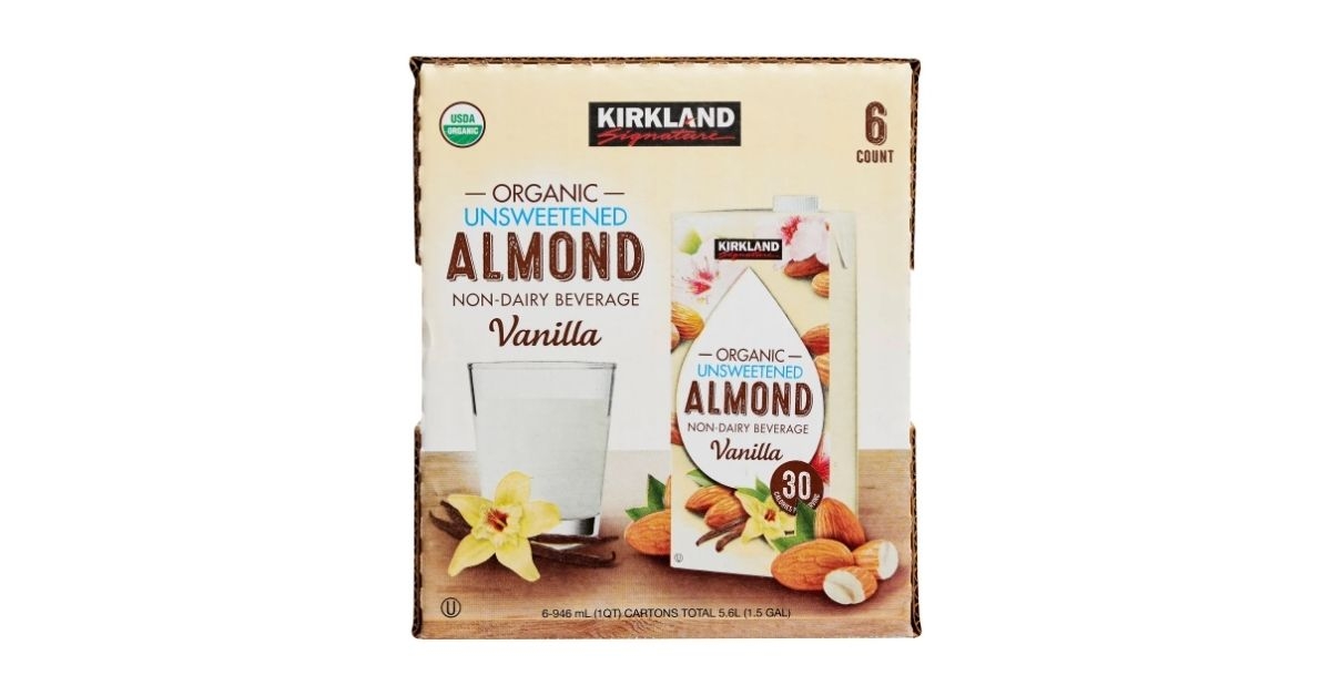organic almond beverage vanilla