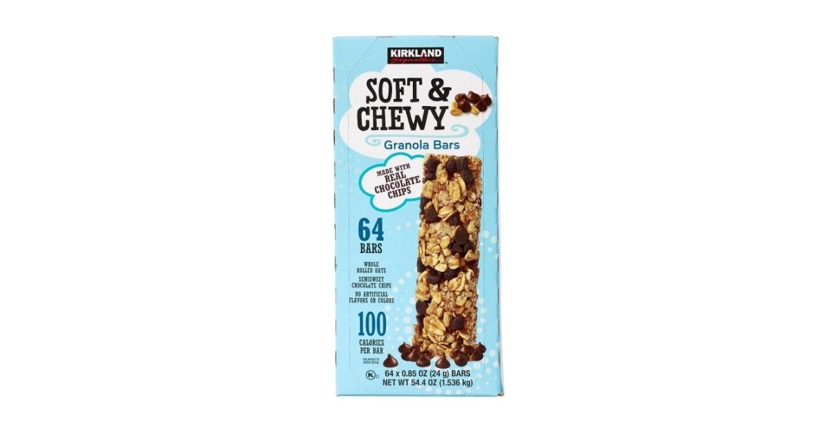 soft chewy granola bars