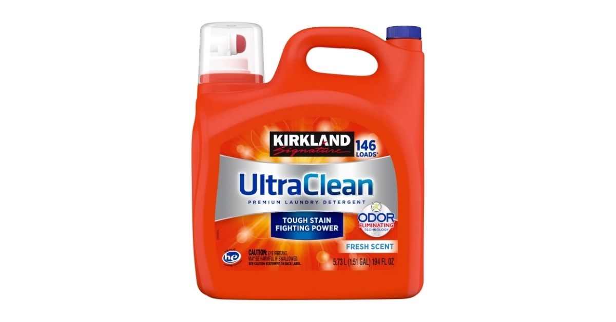 liquid laundry detergent