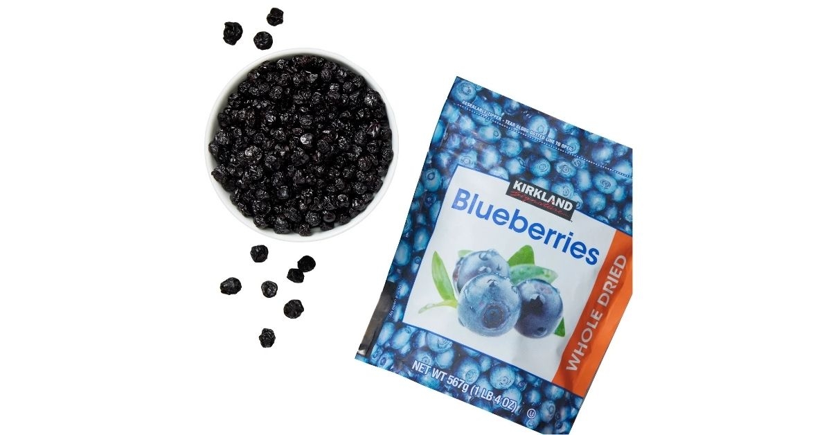 whole dried blueberries