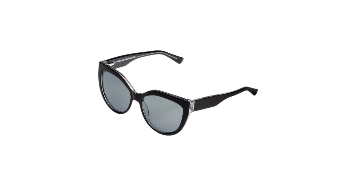 smoke grey polarized sunglasses