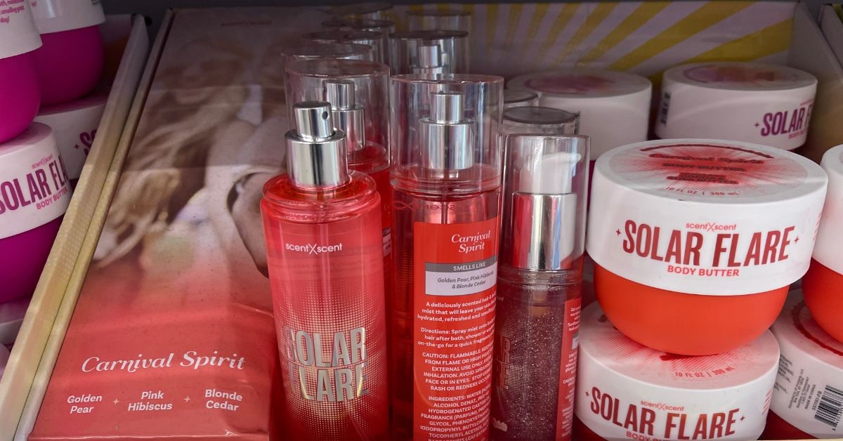 solar flare carnival spirit hair and body spray