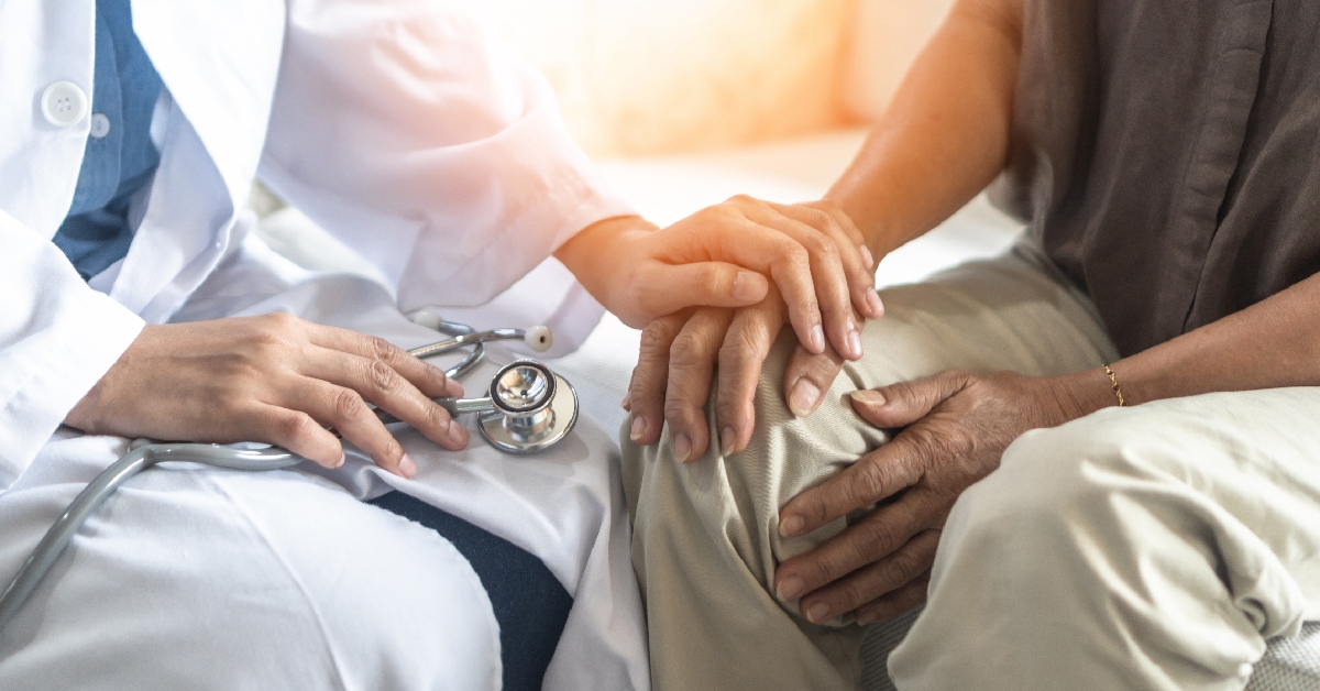 doctor consulting patient