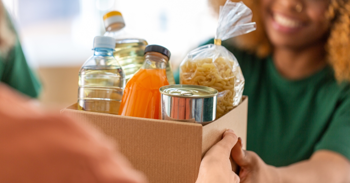 donation and volunteering concept
