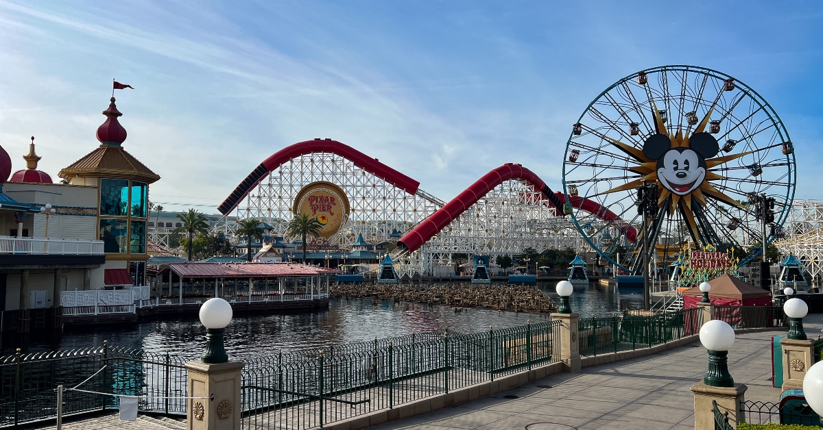 pixar pier attractions
