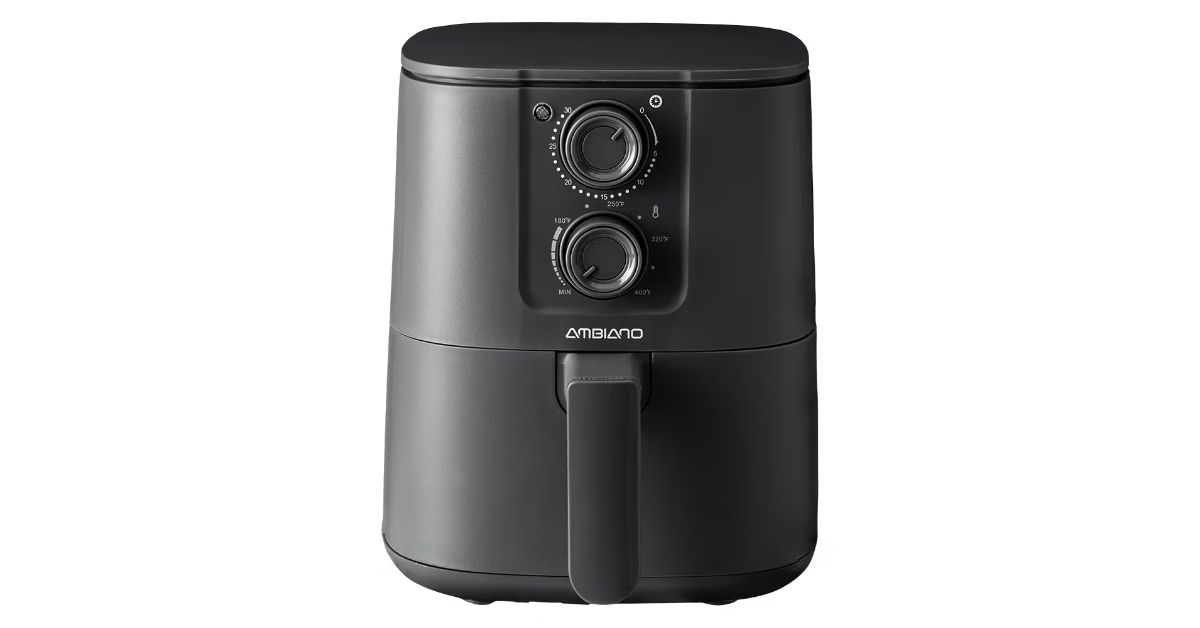 ambiano compact air fryer