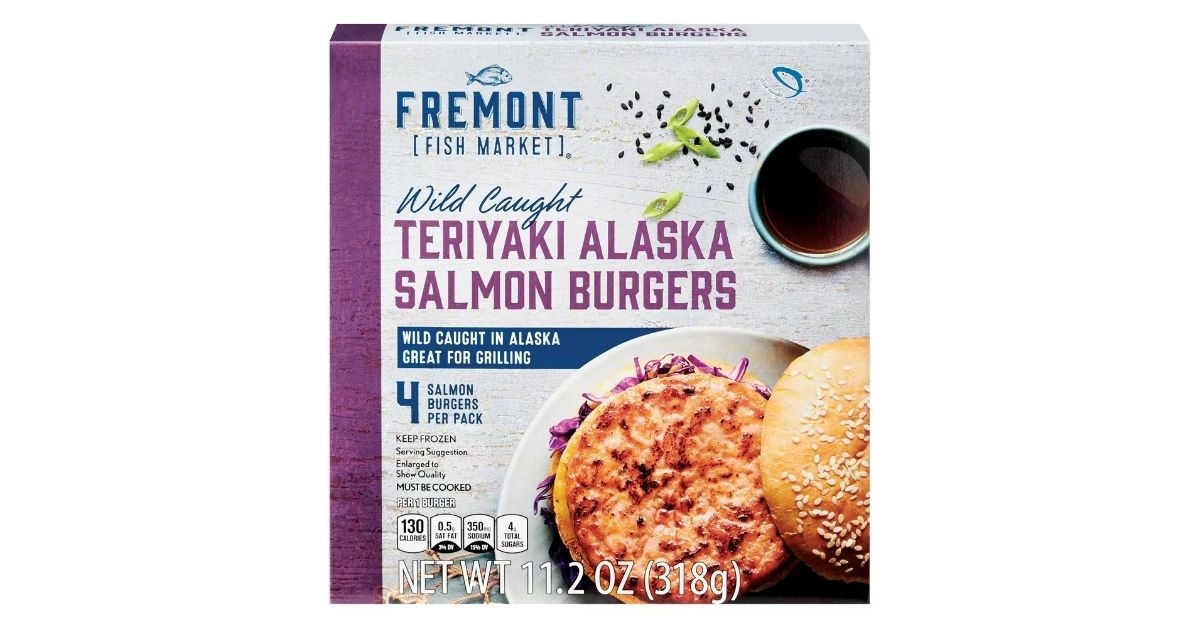 freshmont fish market teriyaki salmon burgers