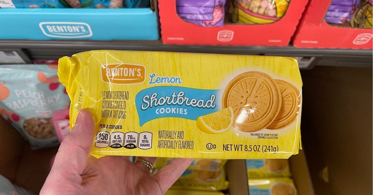 lemon shortbread cookies