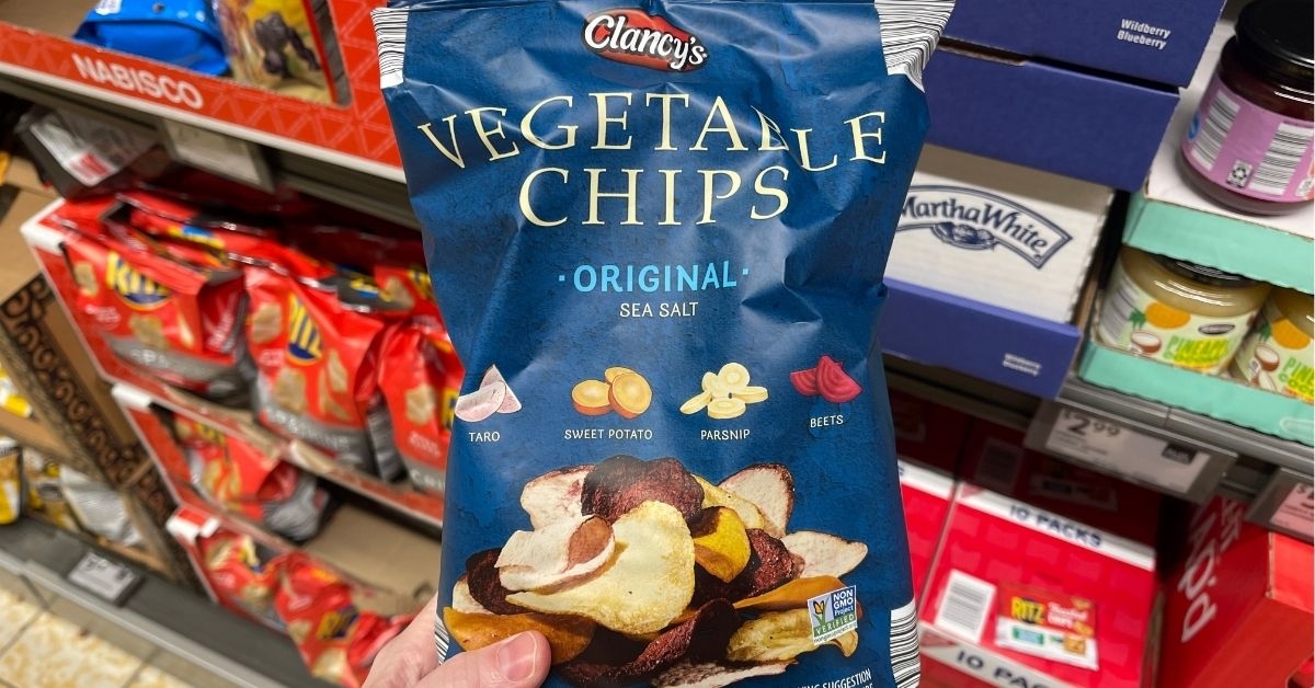 sea salt vegetable chips