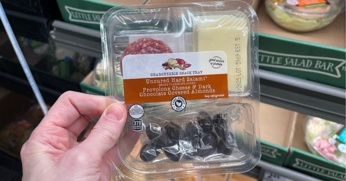 charcuterie snack tray