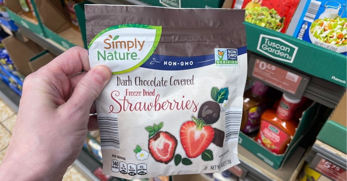 chocolate covered freeze dried strawberries