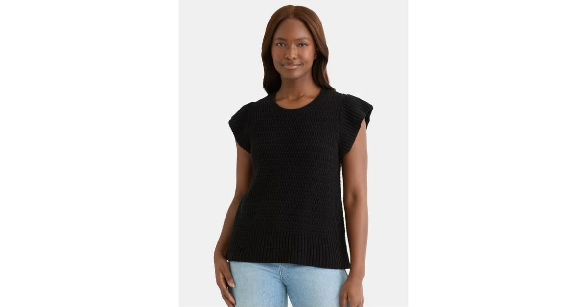 woman wearing a sweater