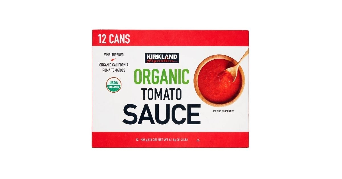organic tomato sauce