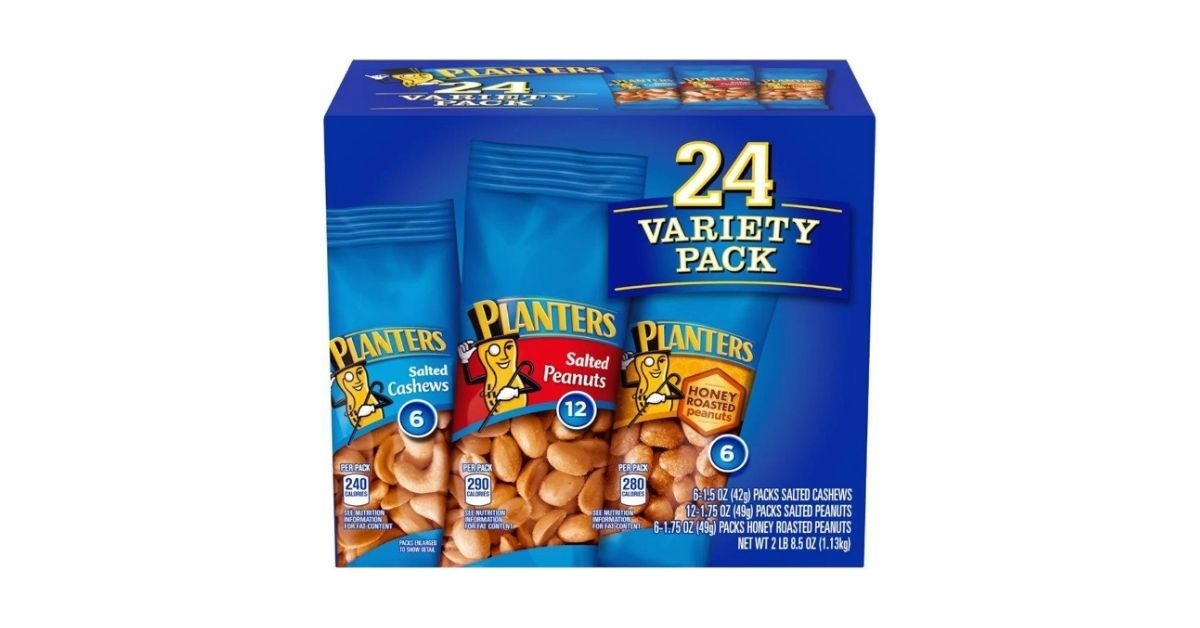 planters cashew peanuts