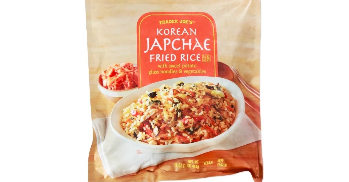 korean japchae fried rice