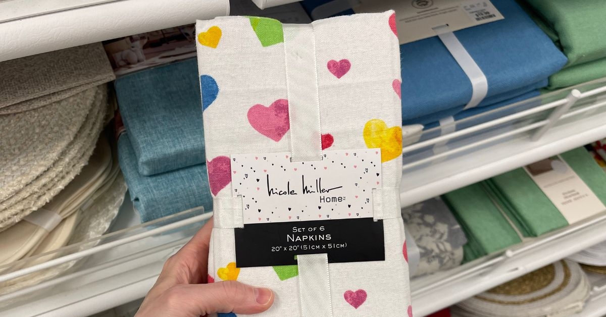 nicole miller home napkins