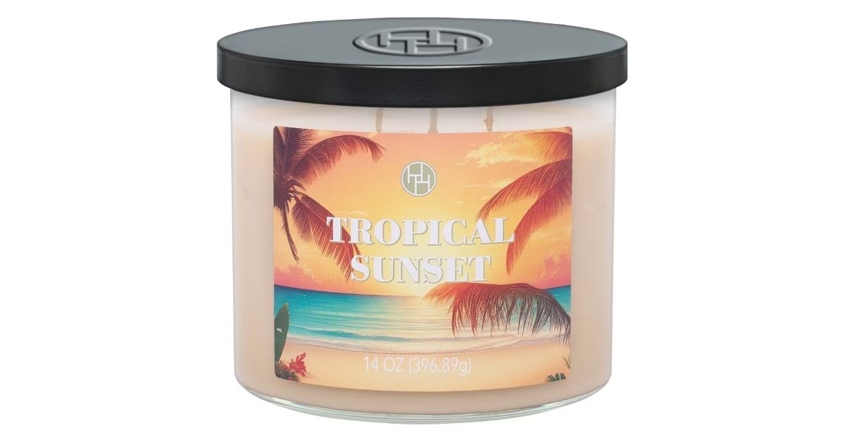 huntington home 3 wick candle