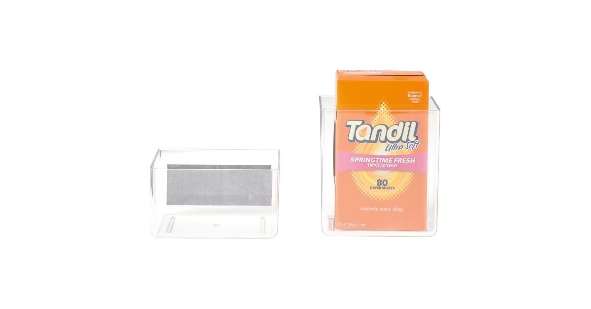 laundry magnetic bin