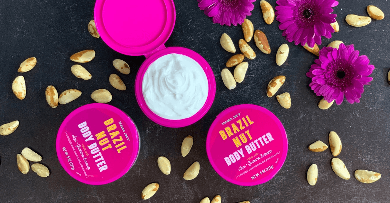 Brazil Nut body cream trader joe's