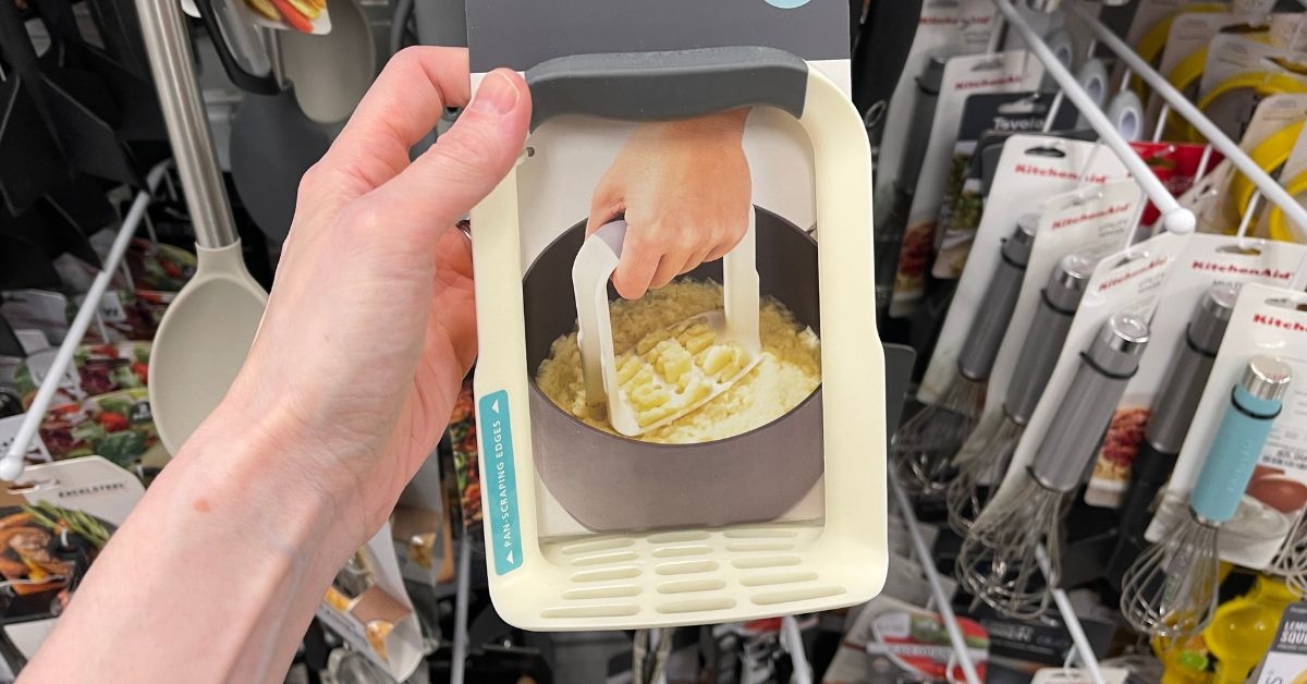 duo easy grip potato masher