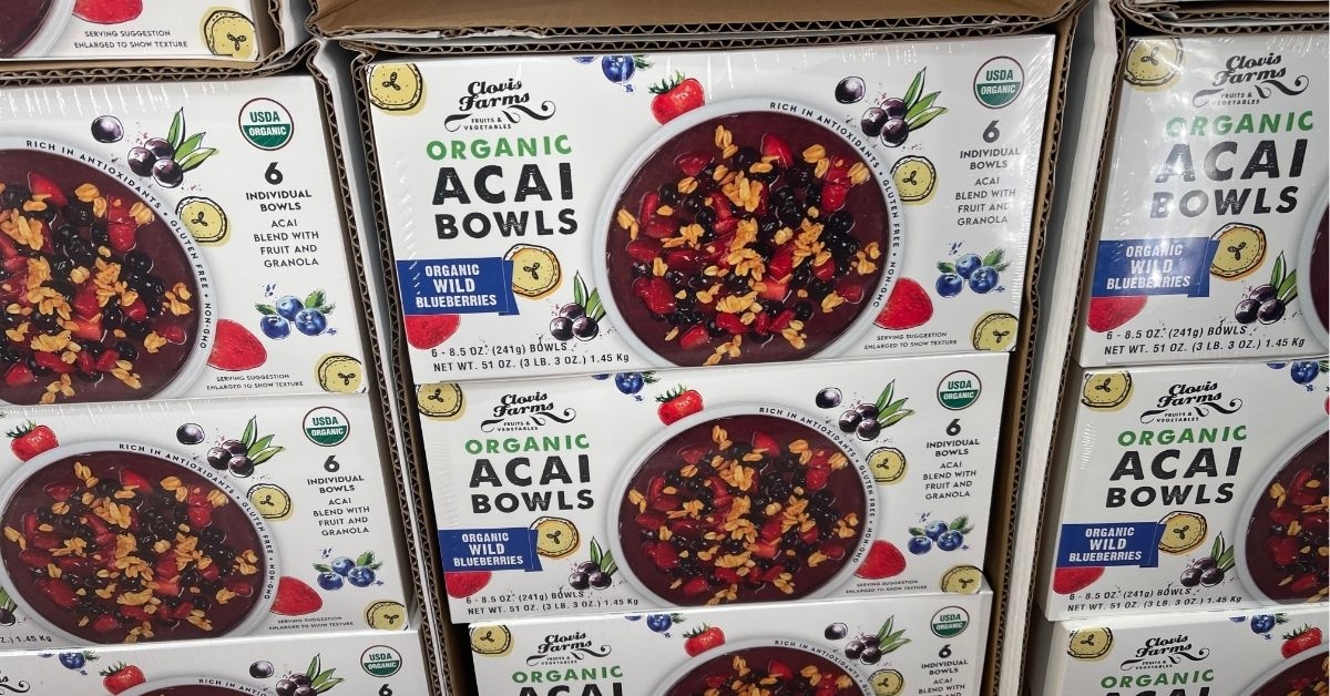 clovis farms organic acai bowls