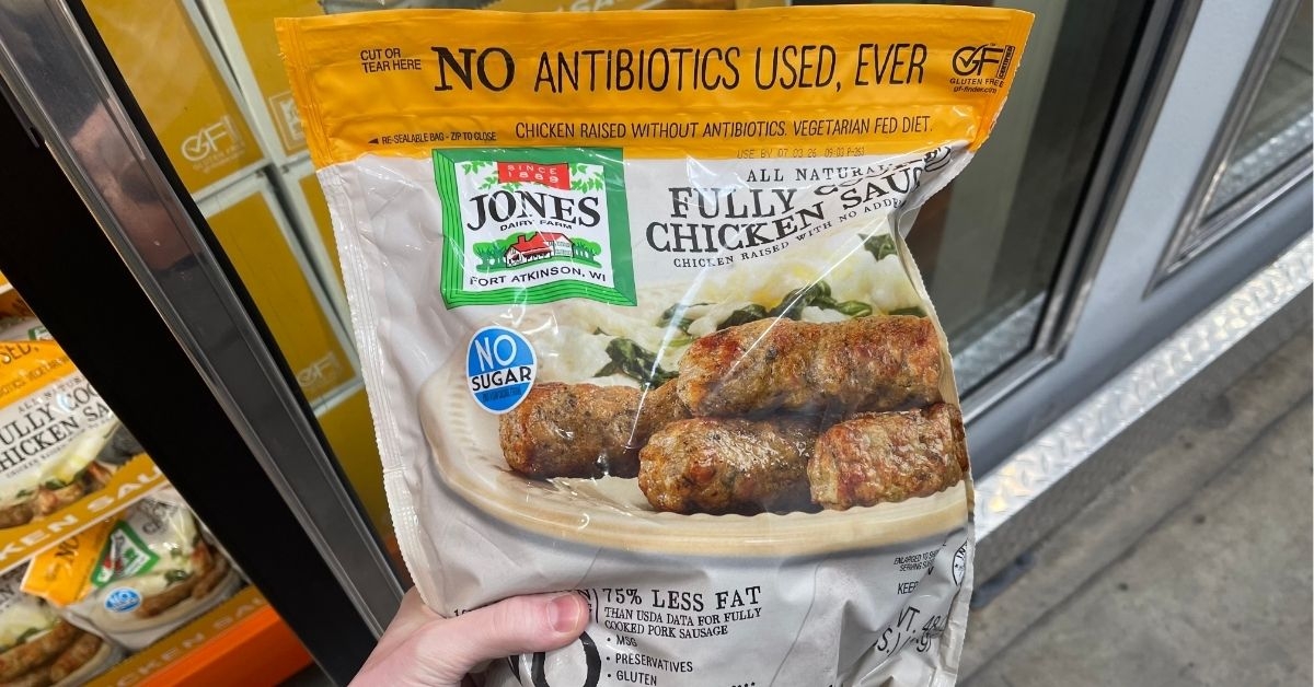 jones dairy farm chicken sausage