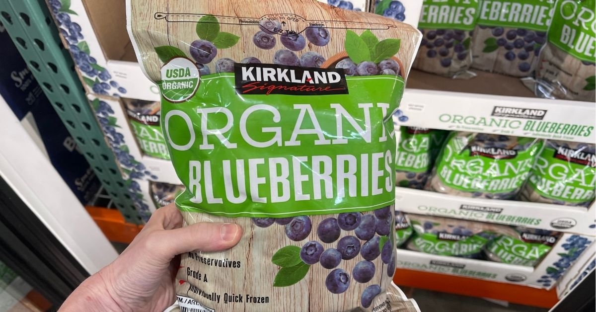 kirkland signature organic blueberries