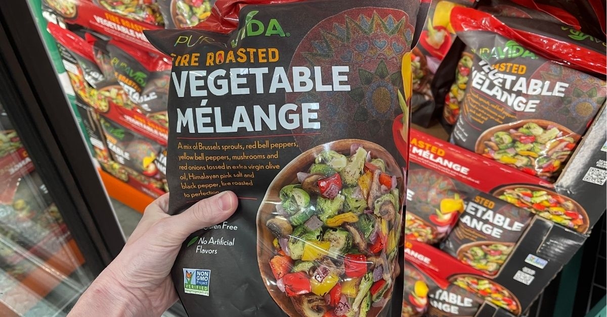 pure vida fire roasted vegetable melange