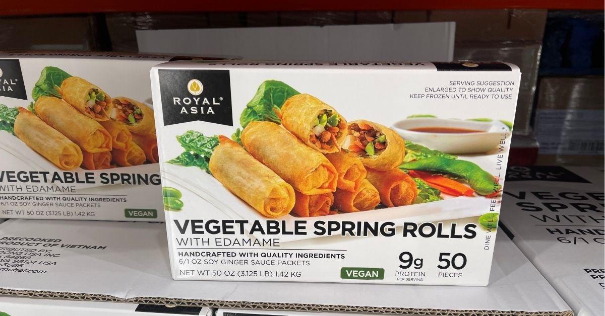 royal asia vegetable spring rolls