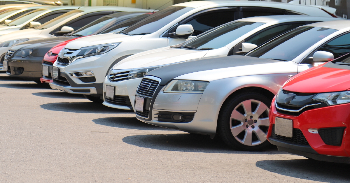 outdoor parking lot