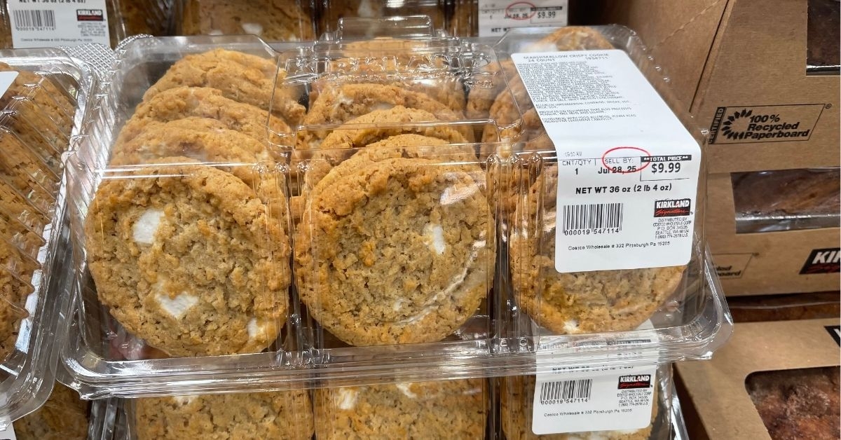 crispy cookies with marshmallow