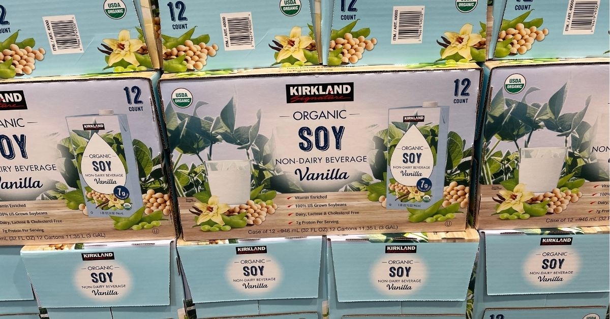 organic vanilla soy beverage