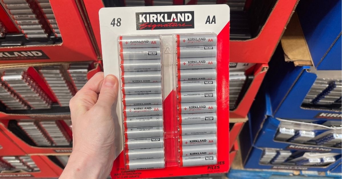 kirkland signature aa batteries