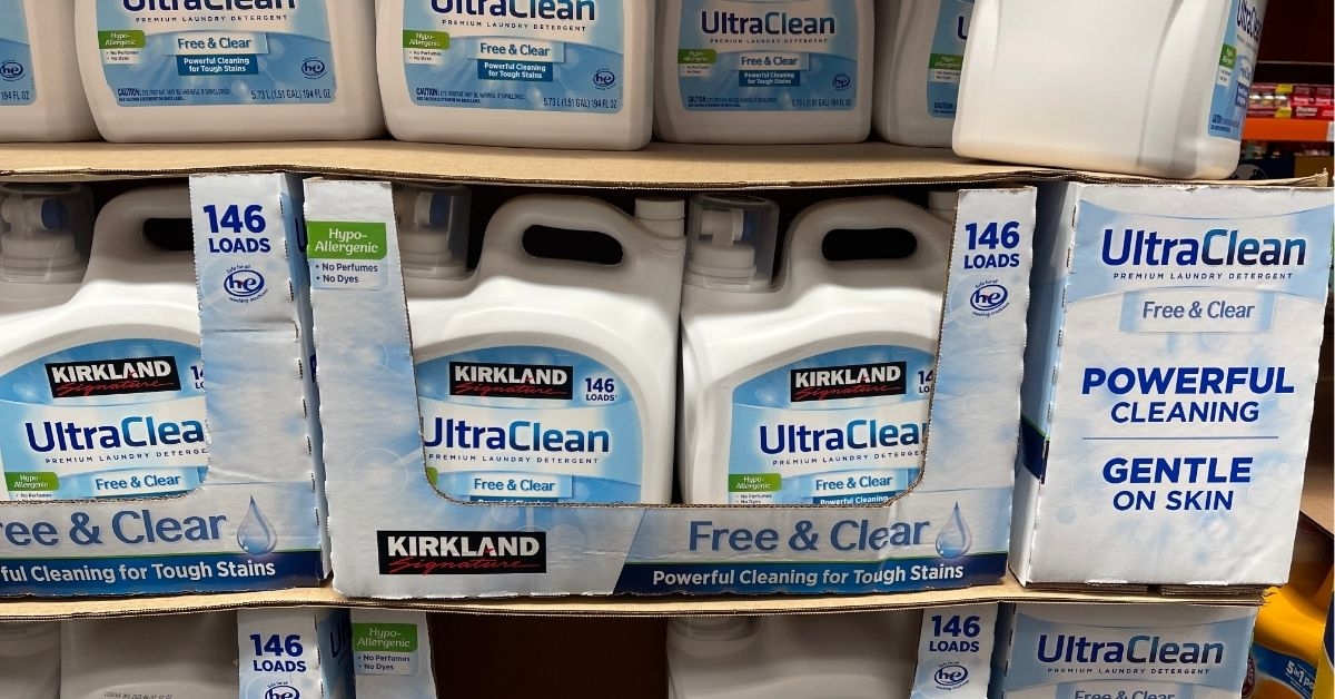 ultra clear laundry detergent