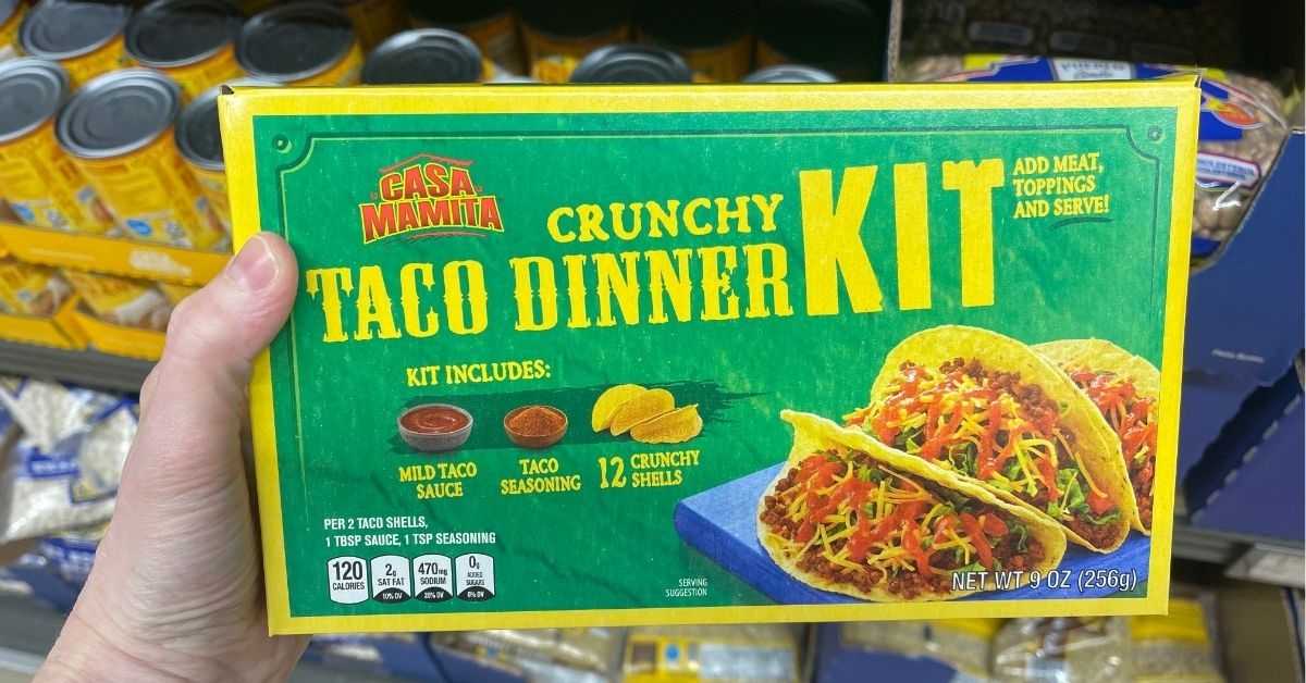 crunchy taco dinner kit