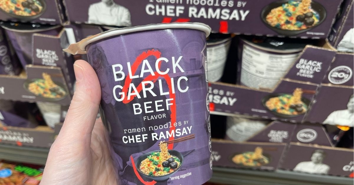 garlic beef ramen noodles
