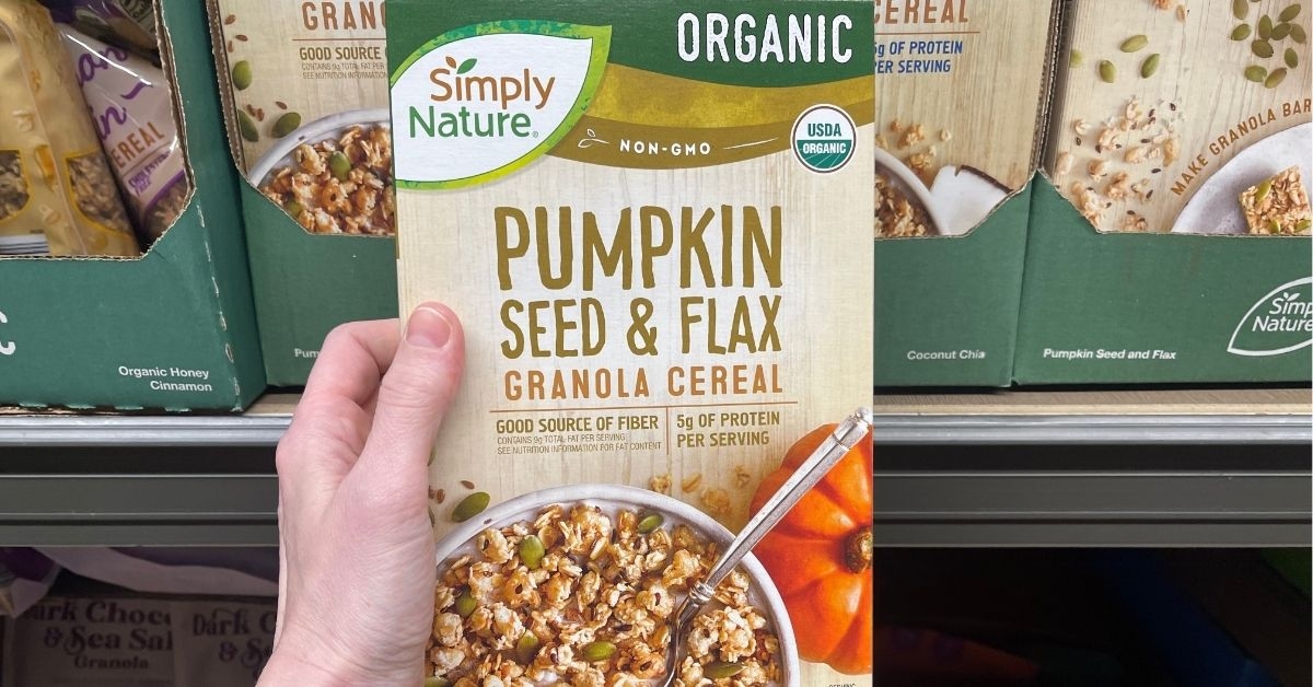 pumpkin seed and flax granola