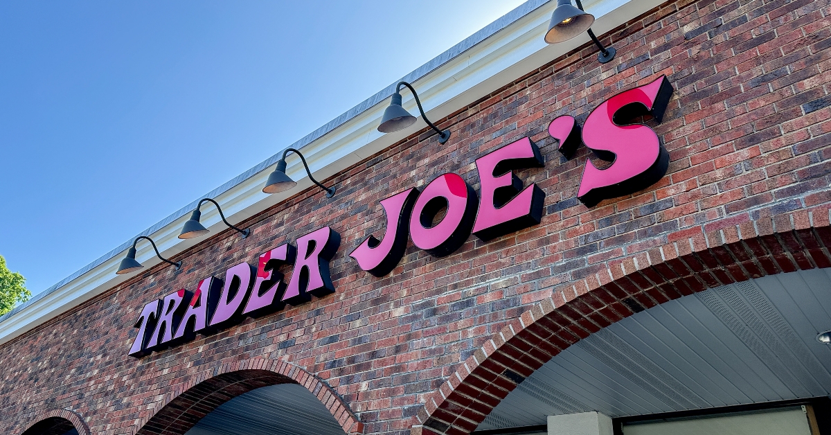 view of the trader joes storefront