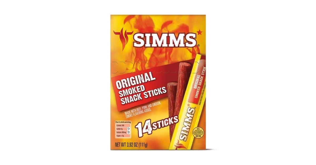 simms original smoked snack sticks