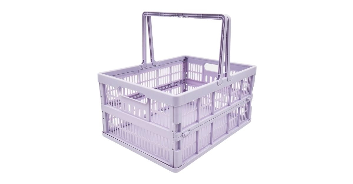 collapsible storage basket