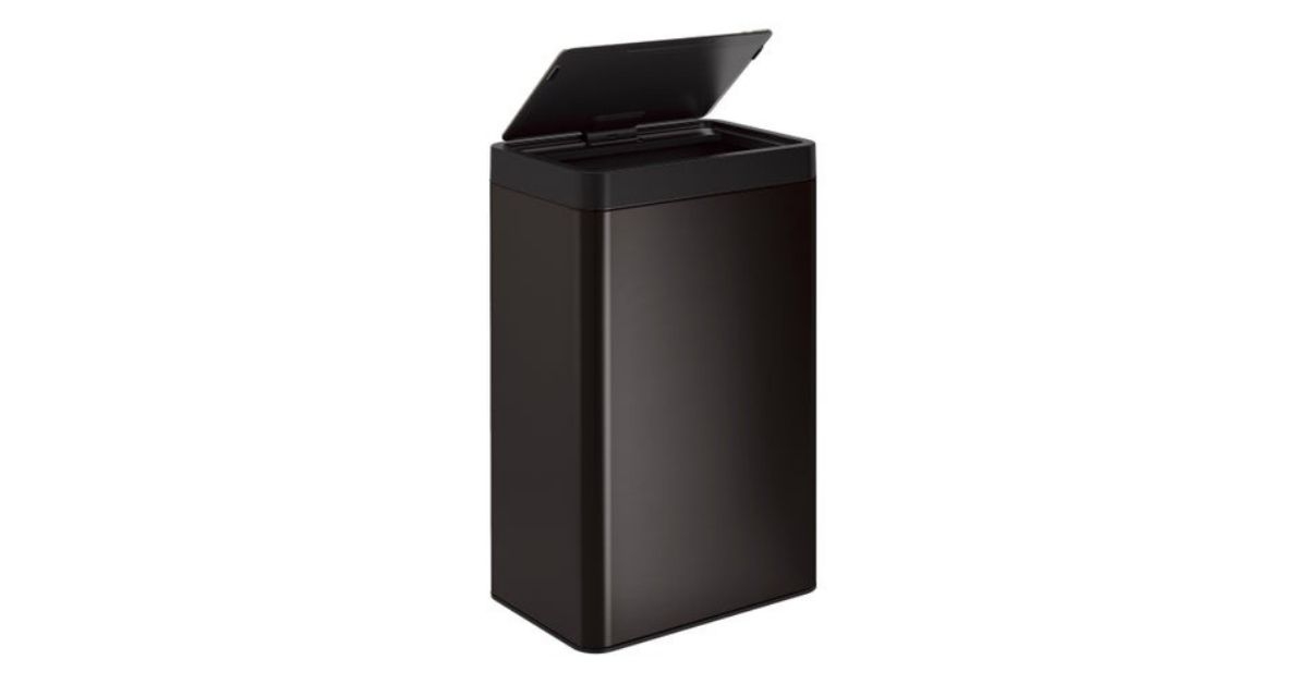motion sensor trash can