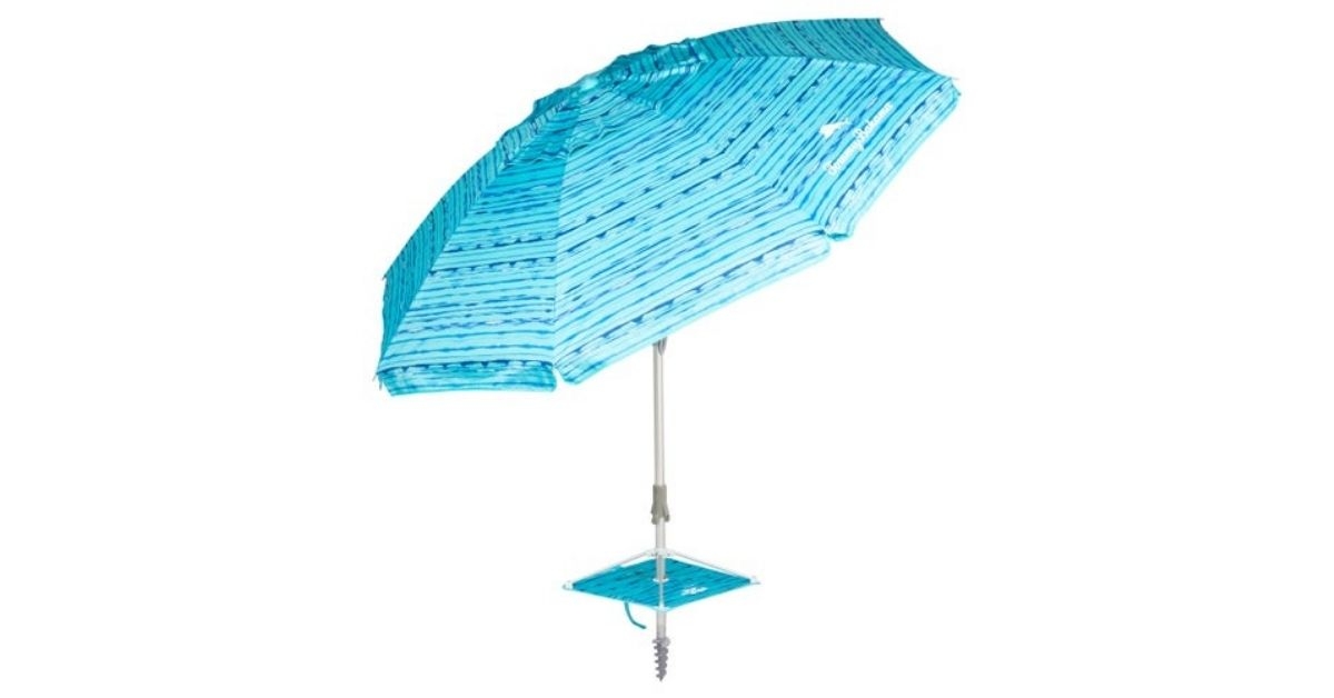 beach umbrella system